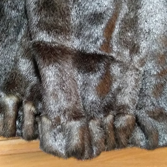 Jones New York faux fur coat xl - Picture 5 of 13